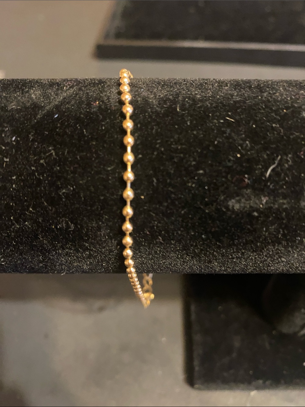 Fashion Jewelry Gold Bead Chain Bracelet